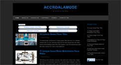 Desktop Screenshot of accroalamode.com