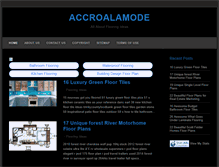 Tablet Screenshot of accroalamode.com